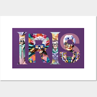 IRIS APFEL FASHION Posters and Art